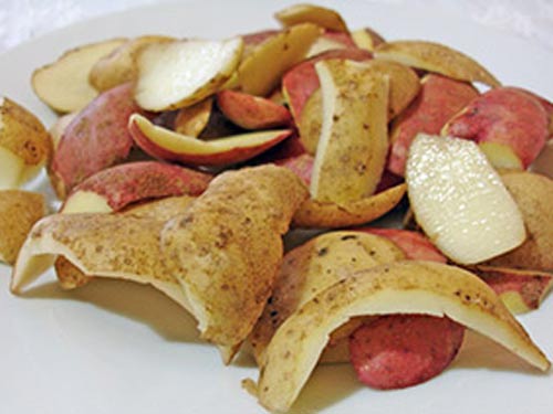 Картофените обелки като средство за борба със саждите.