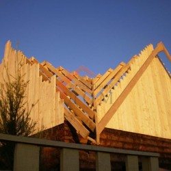 изграждане на четирискатен покрив със собствените си ръце