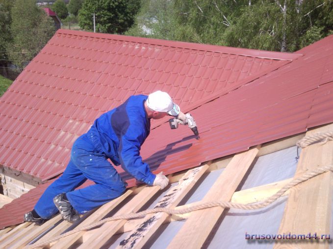 технология за метален покрив